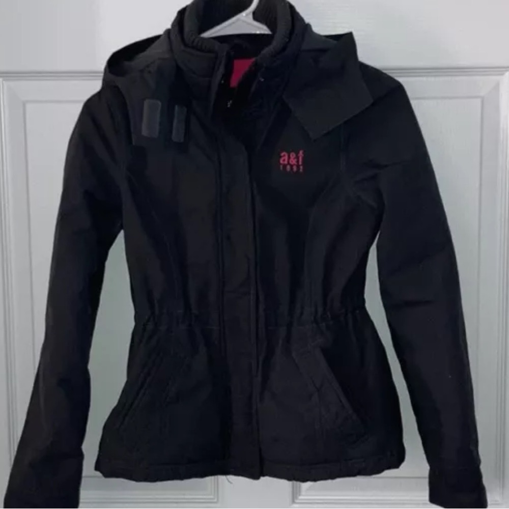 Abercrombie All Season Weather Warrior Jacket Girls Kids Size XL